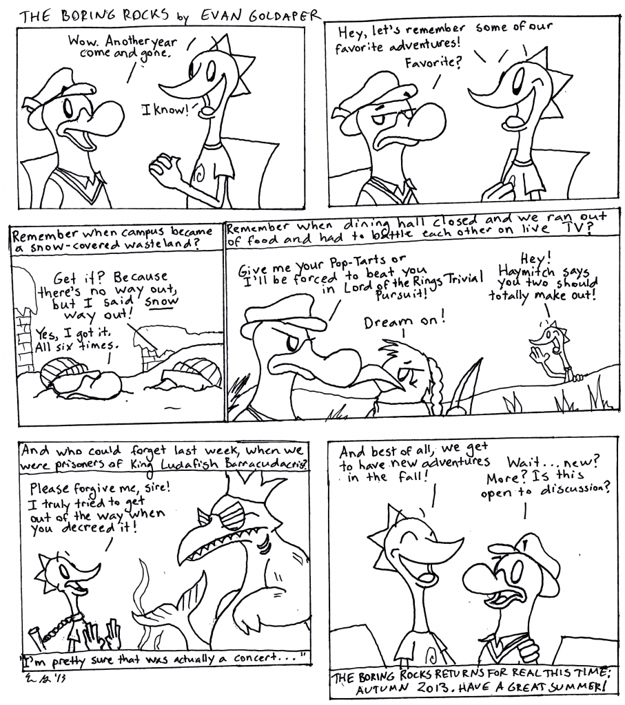 The Boring Rocks: May 3, 2013