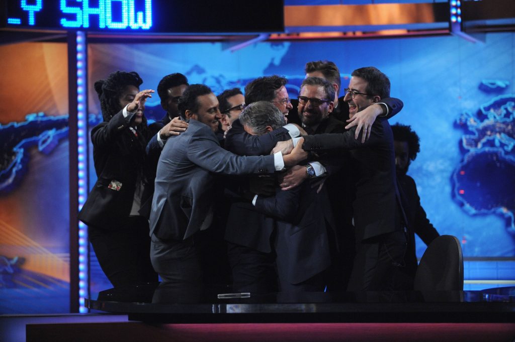 The Melancholy Laughs of Jon Stewart’s Final Episode