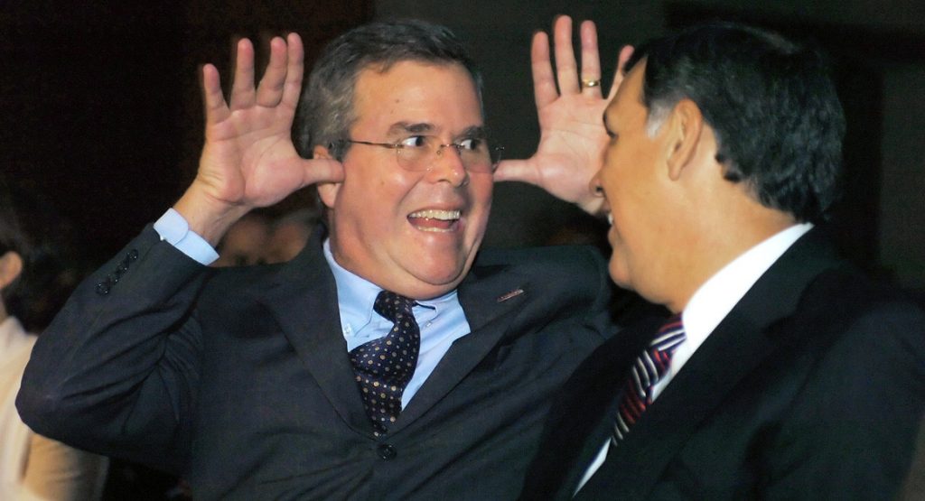 Jeb Bush Gone, but also Forgotten