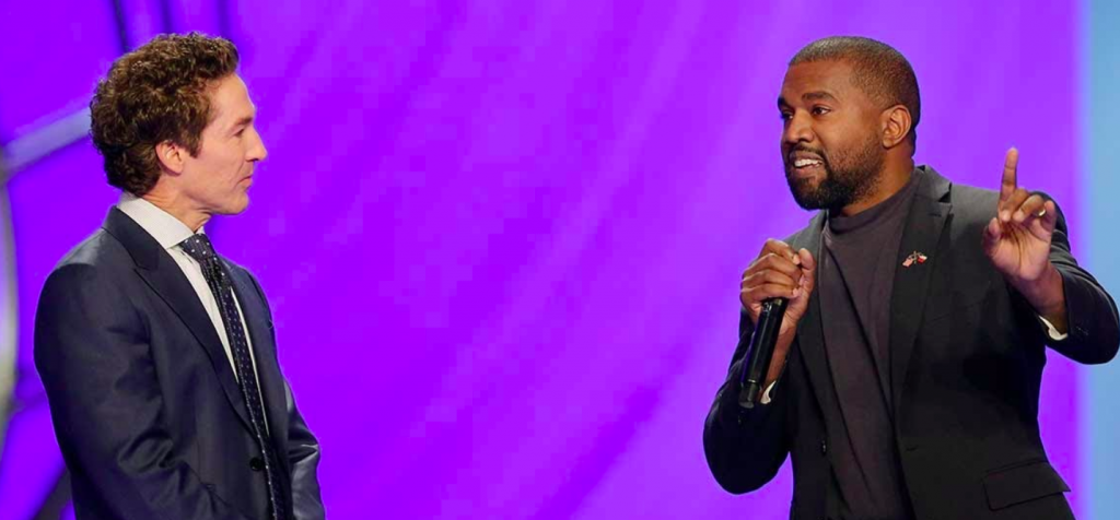 The problem with Joel Osteen and Kanye West