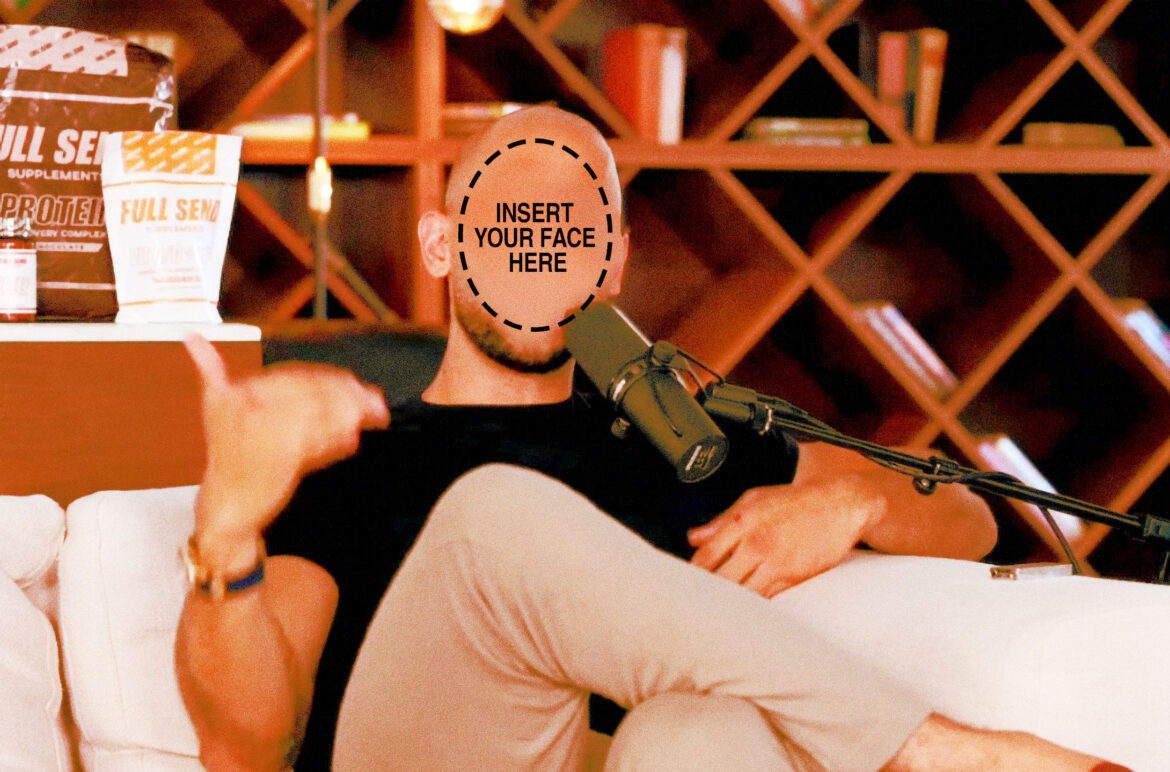 How to become a male podcaster