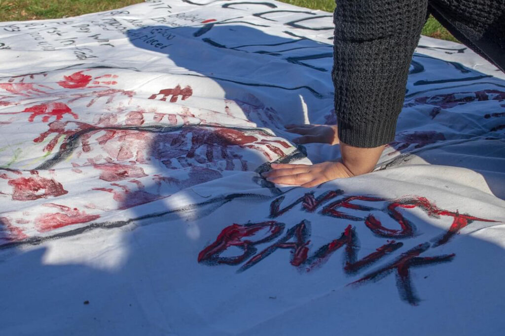 Pro-Palestine students clash with SBU administration